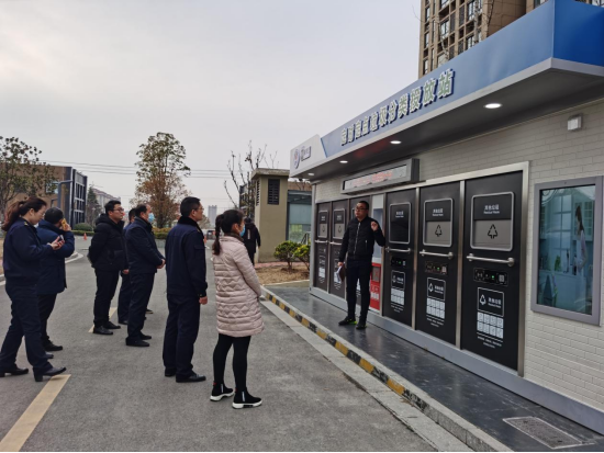 華展貓先生，智能垃圾分類收集房，垃圾分類房廠家