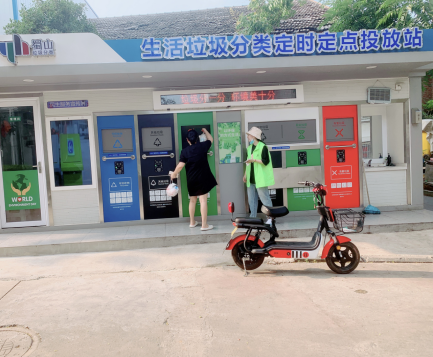 垃圾分類項目運營，垃圾分類定時定點投放，貓先生垃圾分類房