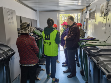 貓先生生活垃圾四分類，智能分類垃圾房，廚余垃圾分類