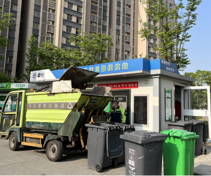 貓先生智能垃圾房，社區(qū)垃圾分類站，小區(qū)垃圾集中投放點生產(chǎn)廠家