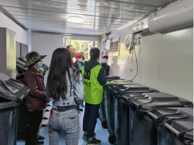 貓先生智能垃圾分類房，社區(qū)垃圾分類收集點，生活垃圾投放房生產(chǎn)廠家