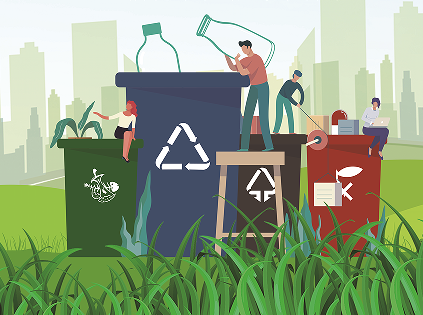 智能分類垃圾房，清潔小屋，垃圾分類收集站生產(chǎn)廠家