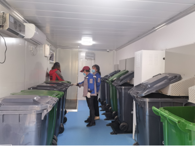 智能分類垃圾房，清潔小屋，垃圾分類收集站生產(chǎn)廠家