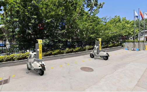 電單車充電樁，智能無線充電樁，智能掃碼電動自行車充電樁廠家