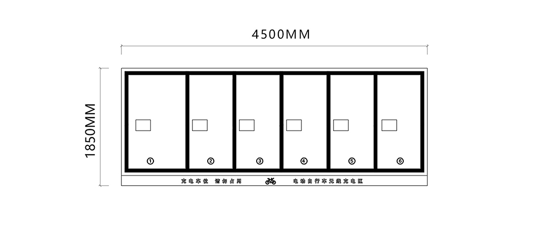電動(dòng)自行車無線充電，兩輪車充電樁，一拖六充電，共享單車補(bǔ)電，電動(dòng)車分時(shí)租賃